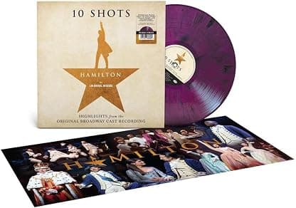 Hamilton 10 Shots Exclusive Burr's Purple Swirl Vinyl LP [w/ Poster], Lin-Manuel Miranda por Lin-Manuel Miranda — capa do álbum