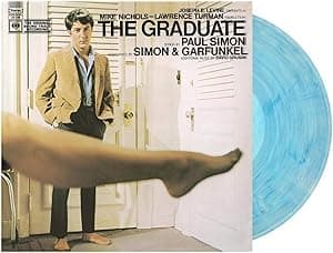 Graduate [Swimming Pool Blue vinyl] [vinyl] Simon & Garfunkel por Artista não identificado — capa do álbum