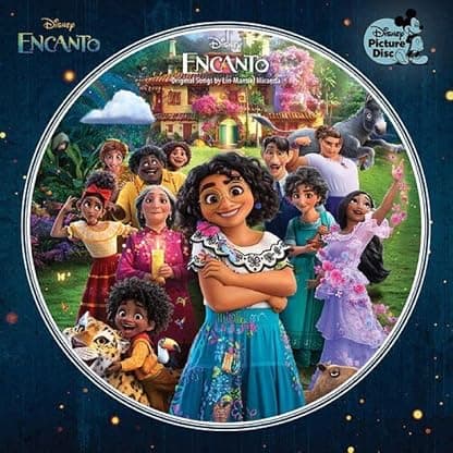Encanto - Exclusive Limited Edition Picture Disc Vinyl Soundtrack LP por Lin-Manuel Miranda — capa do álbum