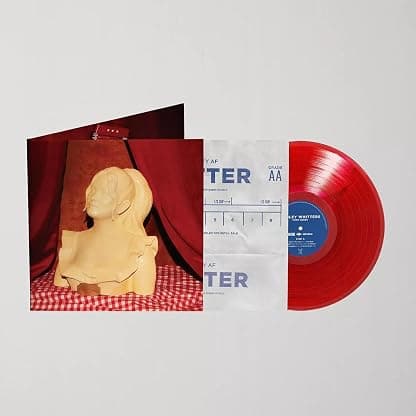 Corn Queen Exclusive Red Velvet Color Vinyl 2xLP por Hailey Whitters — capa do álbum