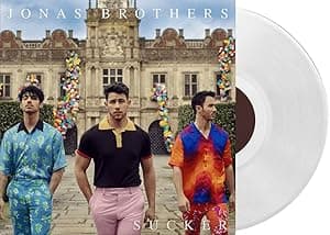 Sucker - Exclusive Limited Edition Clear Colored Vinyl 7" EP por Jonas Brothers — capa do álbum