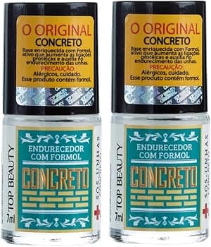 Base Concreto Endurecedor de Unhas Makelovers - Fortalecedor SOS Top Beauty 7ml - Kit 2 Unidades, Reduz Quebra e Promove Crescimento por Gel — capa do álbum