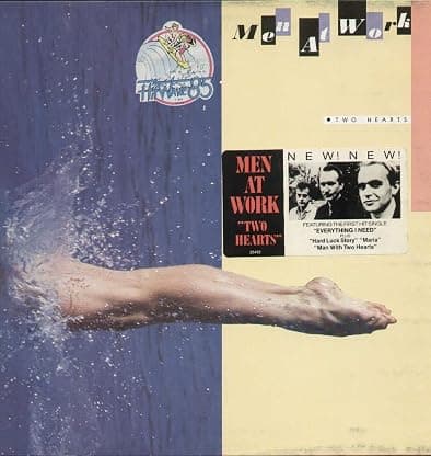 Men At Work - Two Hearts - CBS - CBS 26492, CBS - FC 40078 por Men At Work — capa do álbum
