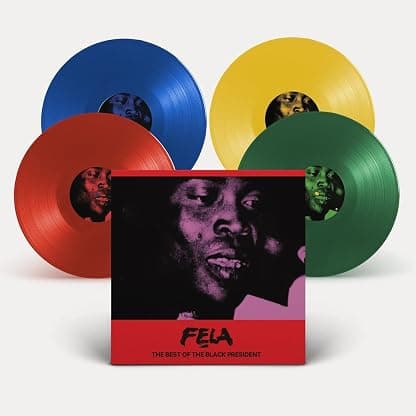Best of the Black President por Fela Kuti — capa do álbum