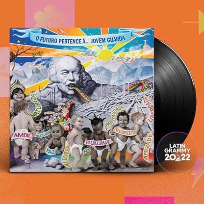 Lp Vinil Erasmo Carlos O Futuro Pertence À... Jovem Guarda por Erasmo Carlos — capa do álbum