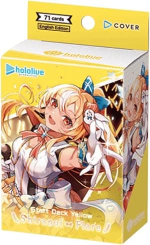 Hololive Official Card Game: Yellow Shiranui Flare Start Deck (SD07E) - 71 Cards por Artista não identificado — capa do álbum