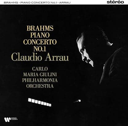Brahms: Piano Concerto No. 1 por Claudio Arrau — capa do álbum