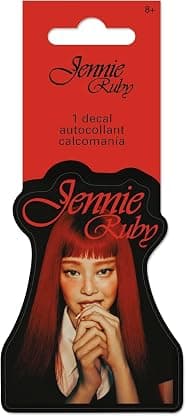 Jennie Ruby - Decalque de vinil branco mordida - 4 cores por Jennie Ruby Jane Get To Know Me — capa do álbum