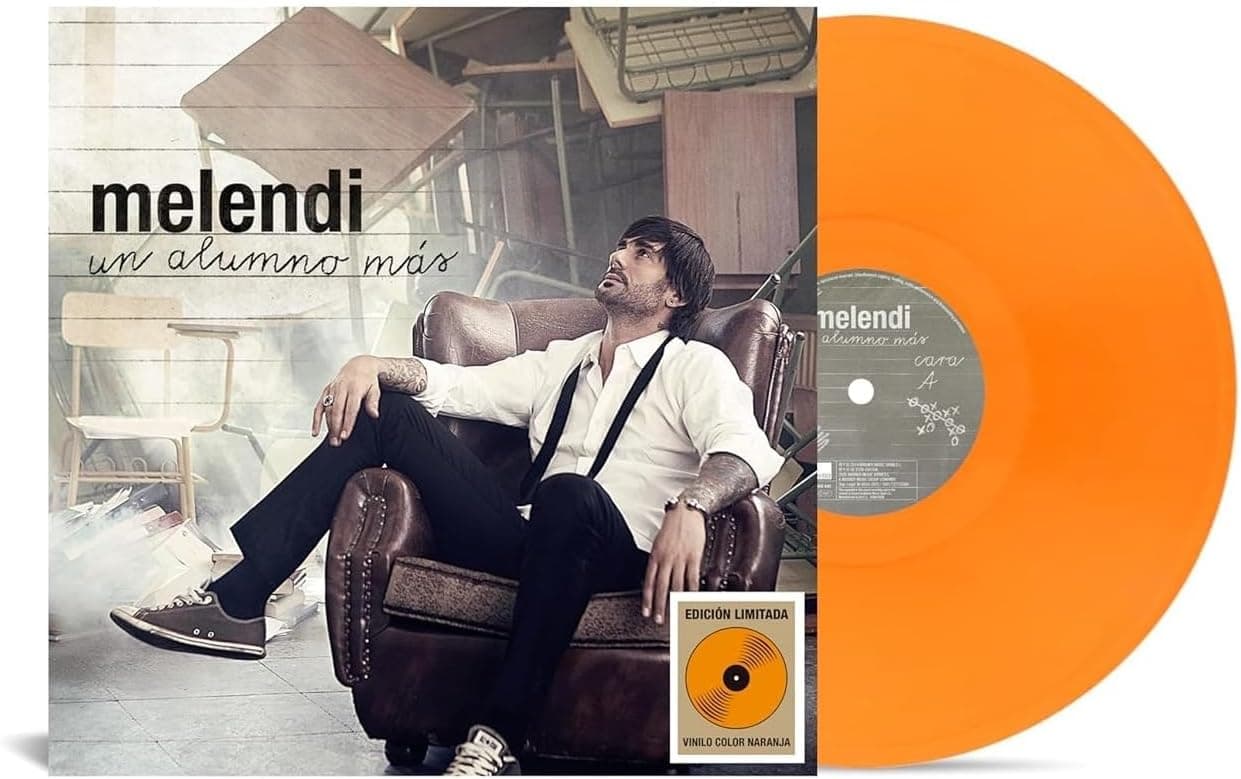 LP VINIL Melendi - Un alumno más por Melendi — capa do álbum