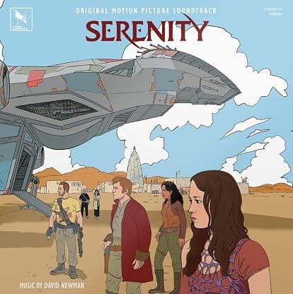 Serenity (Original Motion Picture Soundtrack) [Translucent Blue 2 LP] por David Newman — capa do álbum