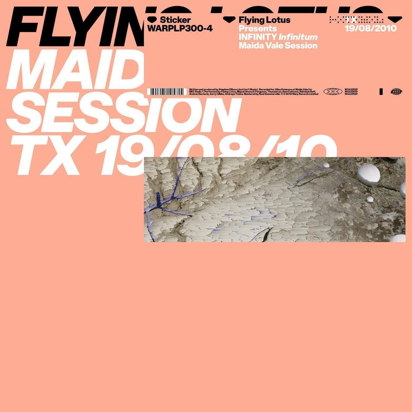 Presents INFINITY "Infinitum" - Maida Vale Session [Disco de Vinil] por Flying Lotus — capa do álbum