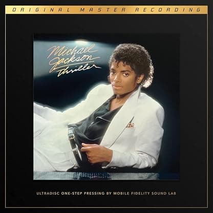 Thriller por Michael Jackson — capa do álbum