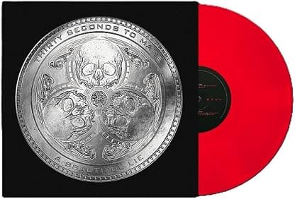 A Beautiful Lie (20 Year Anniversary)[180g Red LP] por Thirty Seconds to Mars — capa do álbum