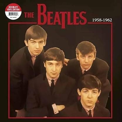 1958-1962 (Red Vinyl) [VINYL] por Beatles — capa do álbum