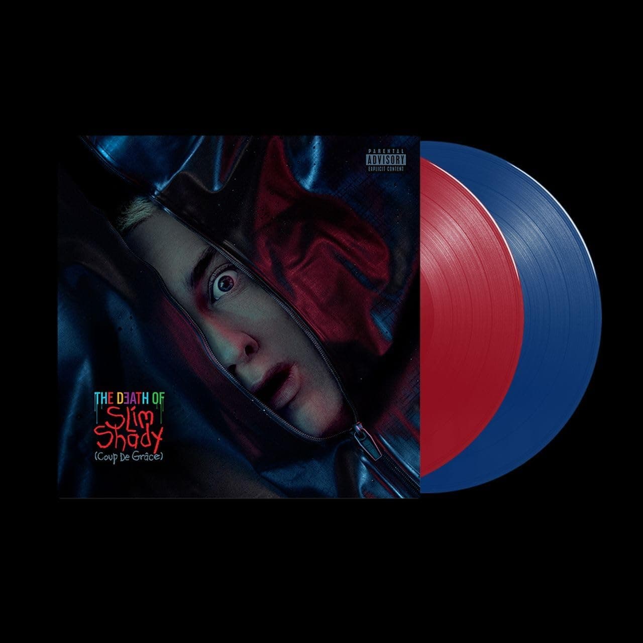 The Death of Slim Shady (Coup de Grâce) [Red/Blue 2 LP] por Eminem — capa do álbum