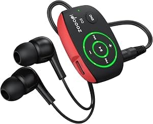 Leitor de MP3 com luz LED, mini reprodutor de música idoooz X2 8 GB, clipe MP3 Player para esportes, academia, corrida, corrida, qualidade de som sem perdas por Artista não identificado — capa do álbum