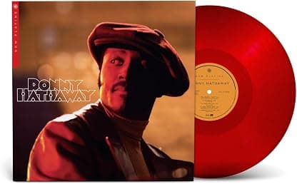 NOW PLAYING (RED VINYL) por Donny Hathaway — capa do álbum