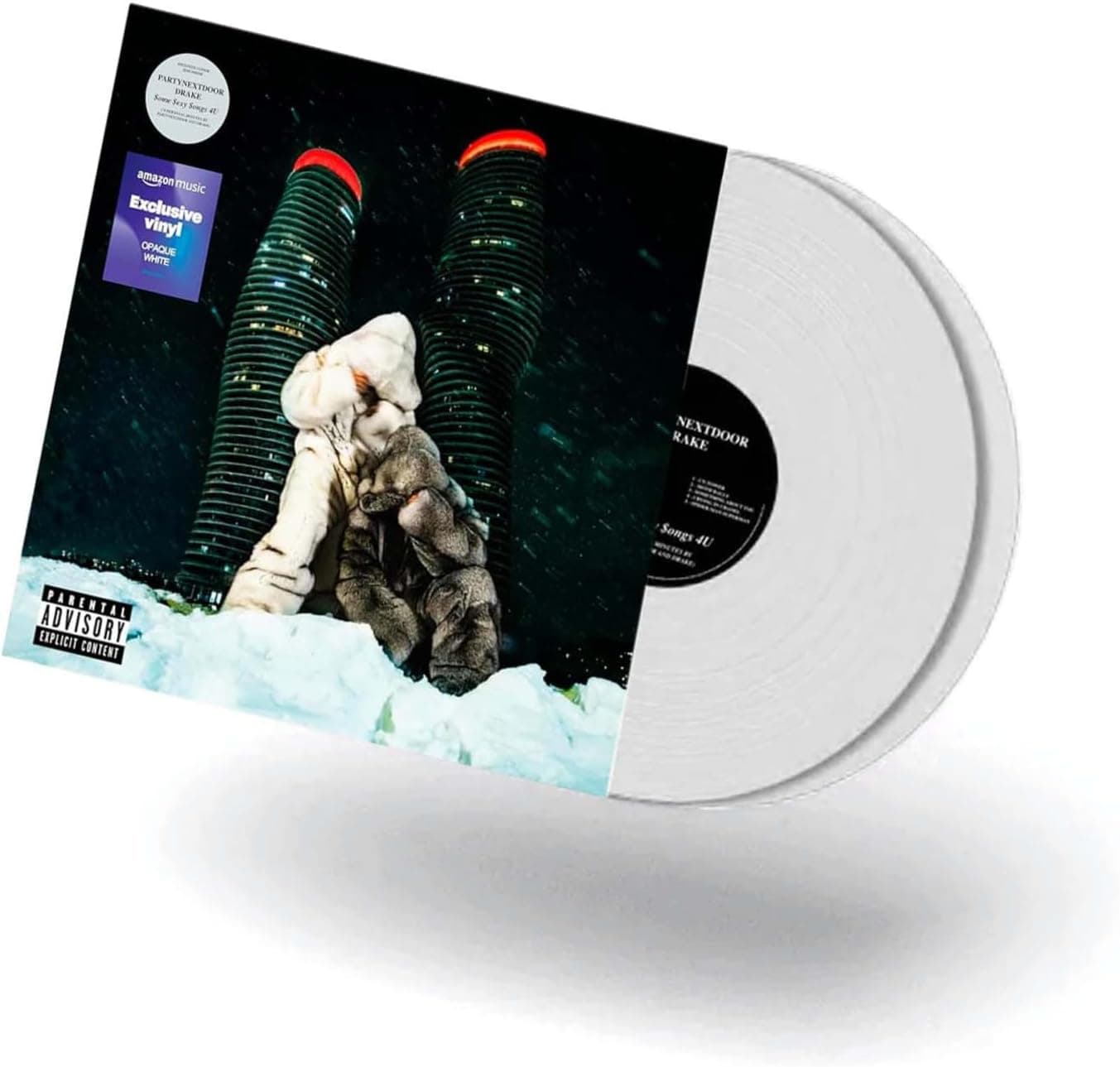 $ome $exy $ongs 4 U (Amazon Exclusive Limited White Vinyl) [VINYL] por Partynextdoor & Drake — capa do álbum