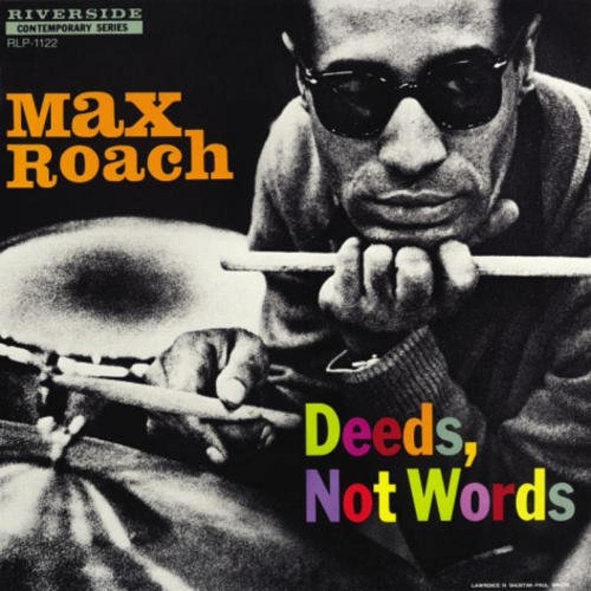 Deeds Not Words [Disco de Vinil] por Max Roach — capa do álbum