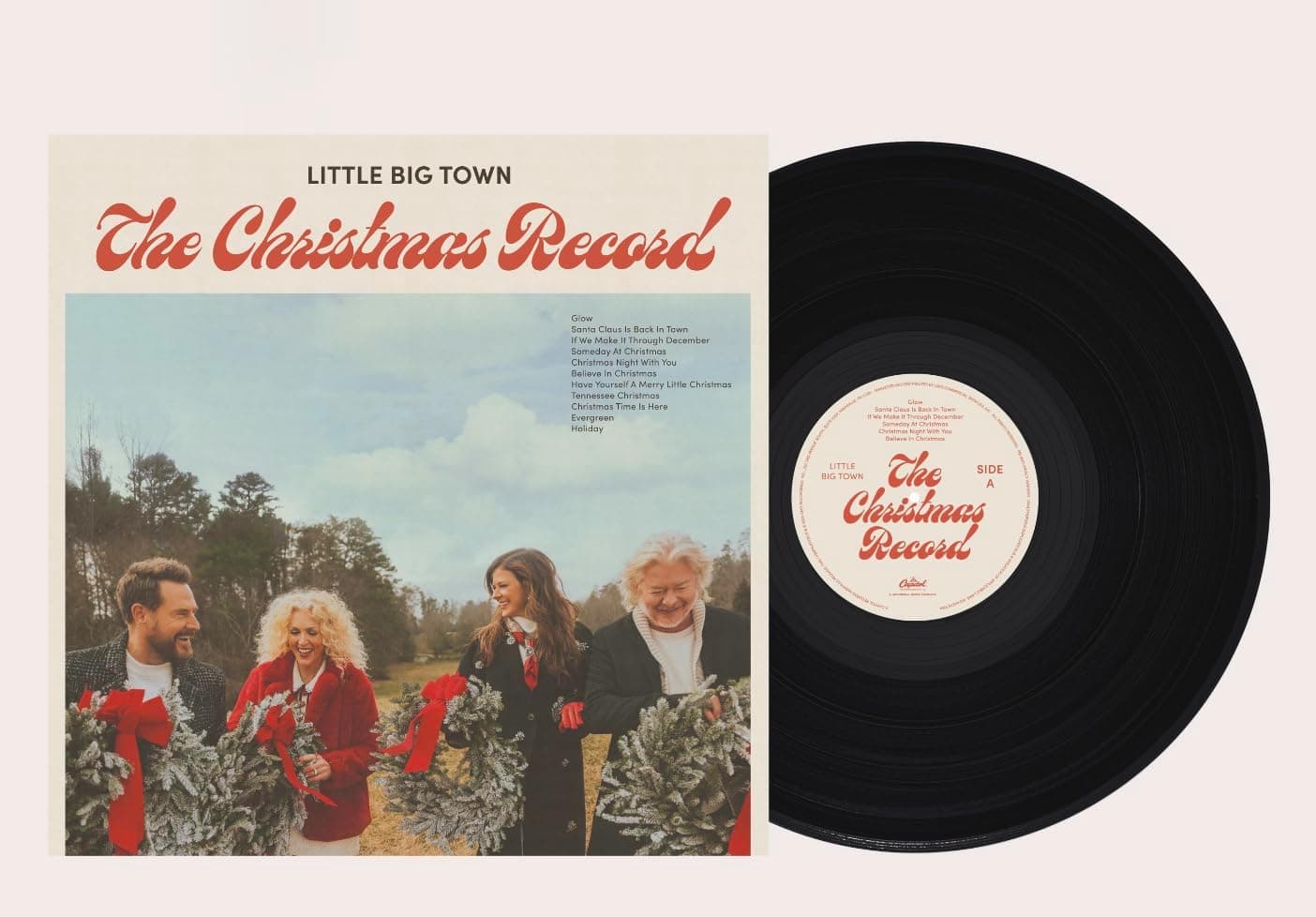 The Christmas Record[LP] por Little Big Town — capa do álbum