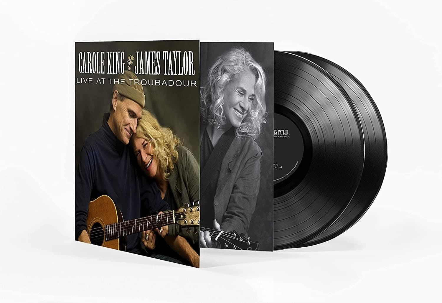 Live At The Troubadour [2 LP] por Carole King & James Taylor — capa do álbum