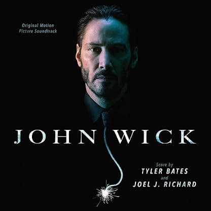 John Wick (Original Motion Picture Soundtrack) [2 LP] por Tyler Bates/Joel J. Richard — capa do álbum