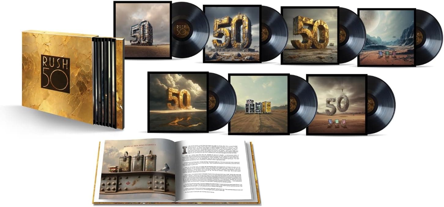 Rush 50 [VINYL] por Rush — capa do álbum