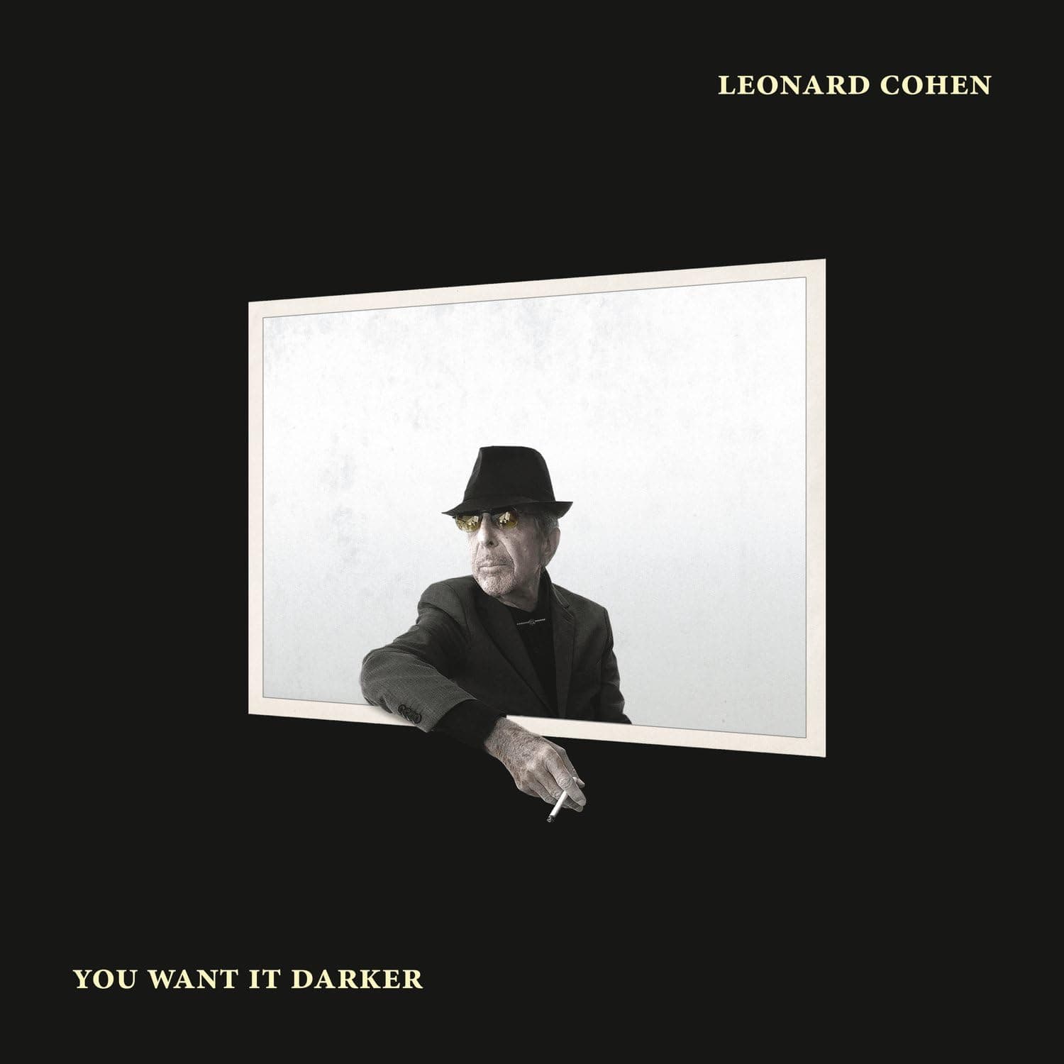 You Want It Darker por Leonard Cohen — capa do álbum