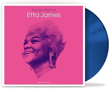 VERY BEST OF ETTA JAMES (BLUE VINYL/180G) por Etta James — capa do álbum