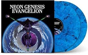 Neon Genesis Evangelion - Exclusive Limited Edition Smokey Blue Colored Vinyl 2LP por Shiro Sagisu — capa do álbum