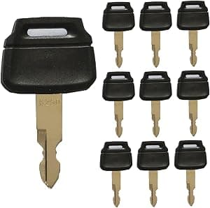 Pacote com 10 chaves NO 37# K250 serve para escavadeira KOBELCO 2420WL2420 Kobelco Kawasaki Case escavadeira carregadoras de rodas, K250, KOB, (Kawasaki) 3211070170, (Kobelco) 2420Z1030D2, (caixa por Artista não identificado — capa do álbum