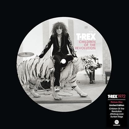 Children Of The Revolution / Jitterbug Love / Sunken Rags - Picture Disc 7-Inch Vinyl por T. Rex — capa do álbum