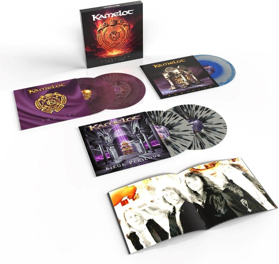 Ascension (1995-1998)[Deluxe Multi-Color 5 LP] por Kamelot — capa do álbum