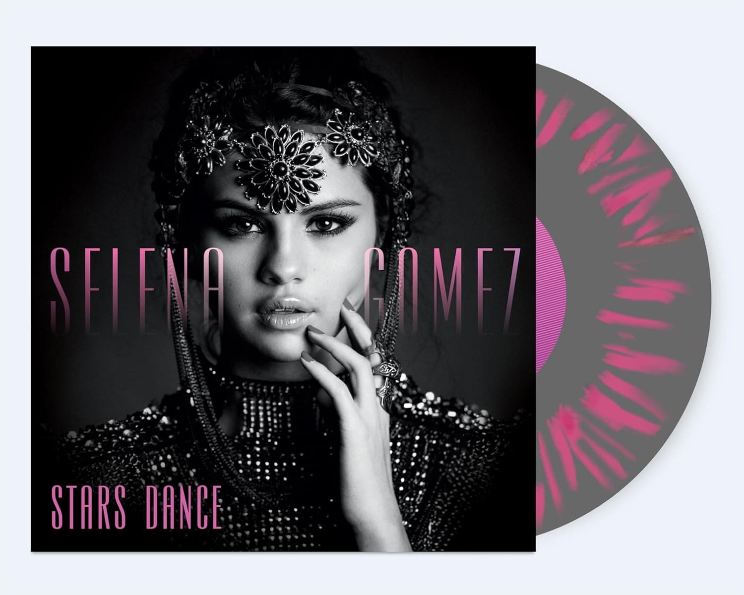 Stars Dance [Gray/Red Wine Splatter LP] por Selena Gomez — capa do álbum