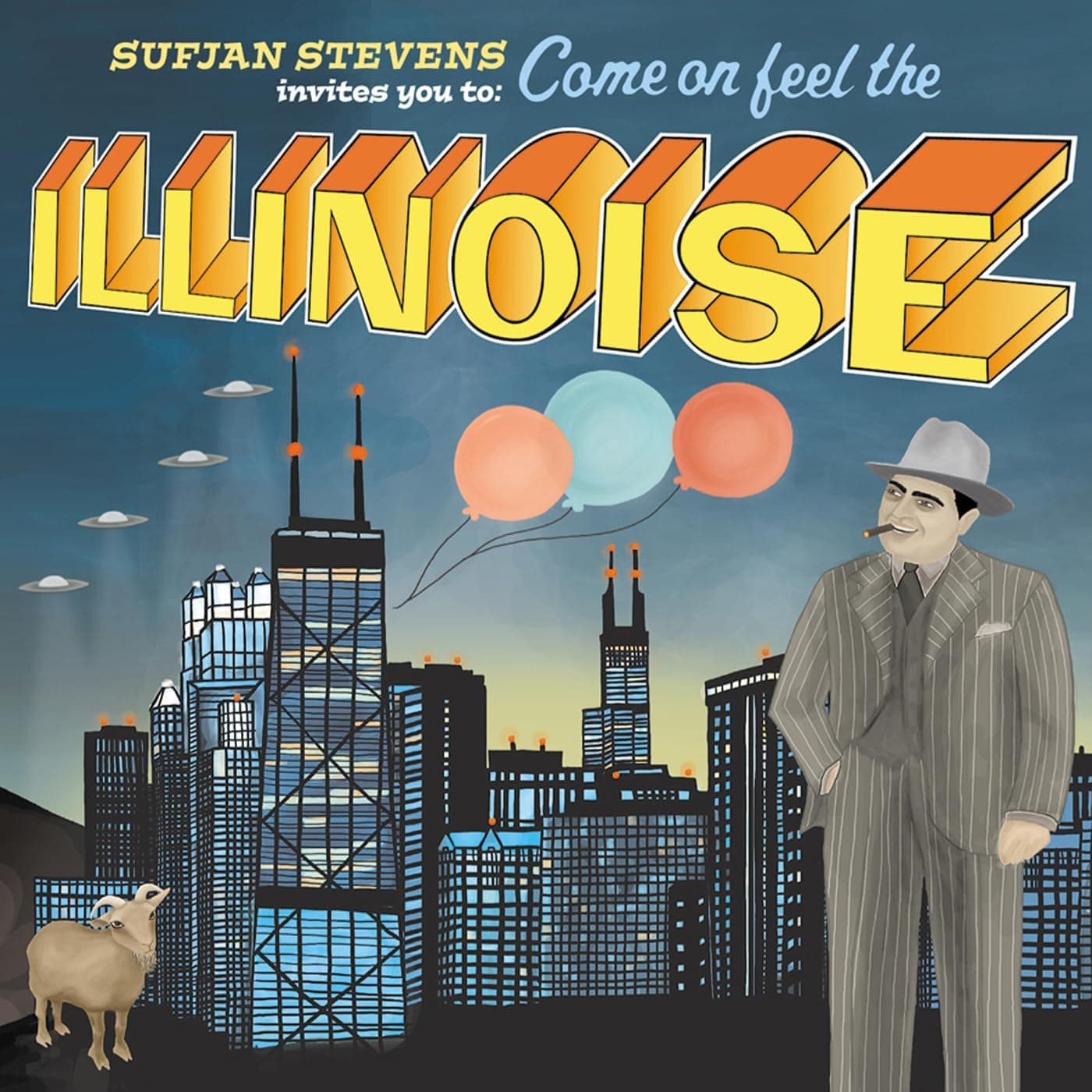 Illinois [Disco de Vinil] por Sufjan Stevens — capa do álbum