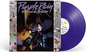 Prince Music - Purple Rain Album on Exclusive Limited Edition Purple Colored Vinyl LP Record por CD de áudio — capa do álbum
