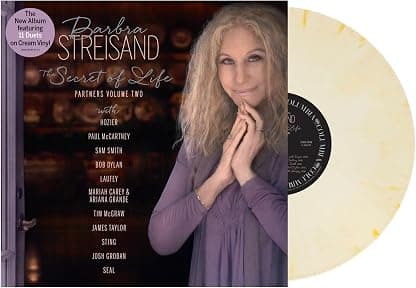 The Secret Of Life: Partners, Volume 2 (Amazon Exclusive White Vinyl) [VINYL] por Barbra Streisand — capa do álbum