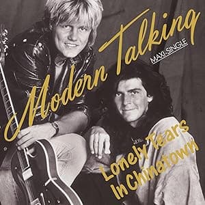 Lonely Tears In Chinatown - Limited 180-Gram Yellow & Orange Marble Colored Vinyl [Import] (Limited Edition, 180 Gram Vinyl, Colored Vinyl, Yellow, Orange) por Modern Talking — capa do álbum