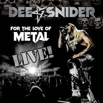 For the Love of Metal (Live) [Bonus DVD] [Disco de Vinil] por Dee Snider — capa do álbum