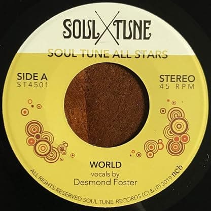 World / Natural Feeling [Disco de Vinil] por Soul Tune Allstars — capa do álbum