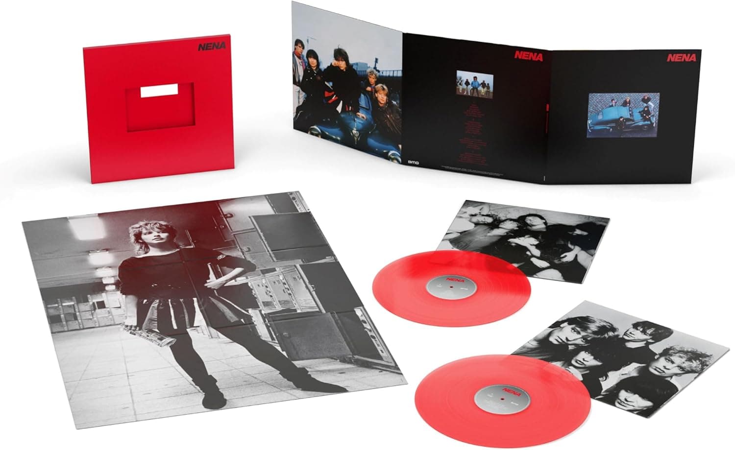 NENA (Remastered & Selected Works) [Clear Red Colour Vinyl] por Nena — capa do álbum