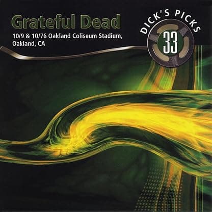 Dick’s Picks Vol. 33—10/9 & 10/10/76, Oakland Coliseum Stadium, Oakland, CA (Limited, Hand-Numbered, 180-Gram 8-LP Set) [Vinyl] Grateful Dead por Grateful Dead — capa do álbum