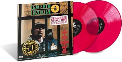 It Takes A Nation Of Millions To Hold Us Back[Apple Red LP] por Public Enemy — capa do álbum