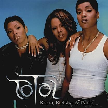 KIMA, KEISHA & PAM (X) (2LP/BL ACK & WHITE VINYL) por Total — capa do álbum