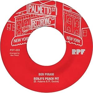 BENJI'S PEACH PIT por Ben Pirani — capa do álbum