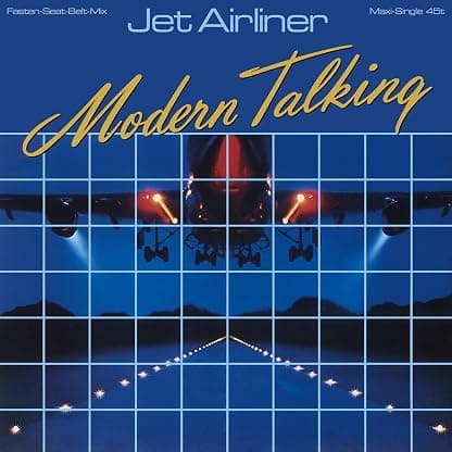 Jet Airliner - Limited 180-Gram Translucent Blue & Red Marble Colored Vinyl [Import] (Limited Edition, 180 Gram Vinyl, Colored Vinyl, Blue, Red por Modern Talking — capa do álbum