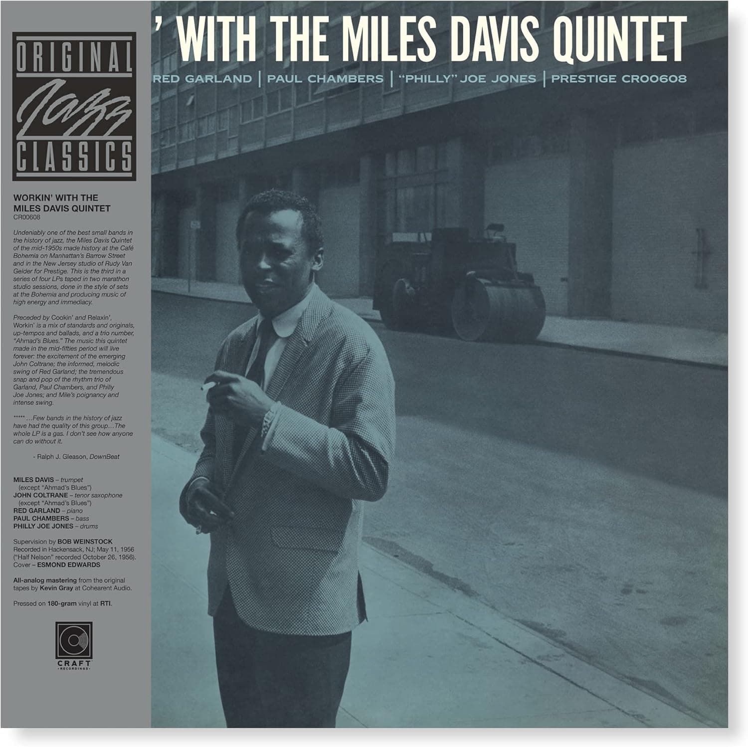 Workin' With The Miles Davis Quintet (Original Jazz Classics Series) [LP] por Miles Davis Quintet — capa do álbum