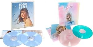 Double-Album Taylor Swift Collection: 1989 + Lover [LIMITED EDITION COLORED Vinyl 2-Pack] por Taylor Swift — capa do álbum