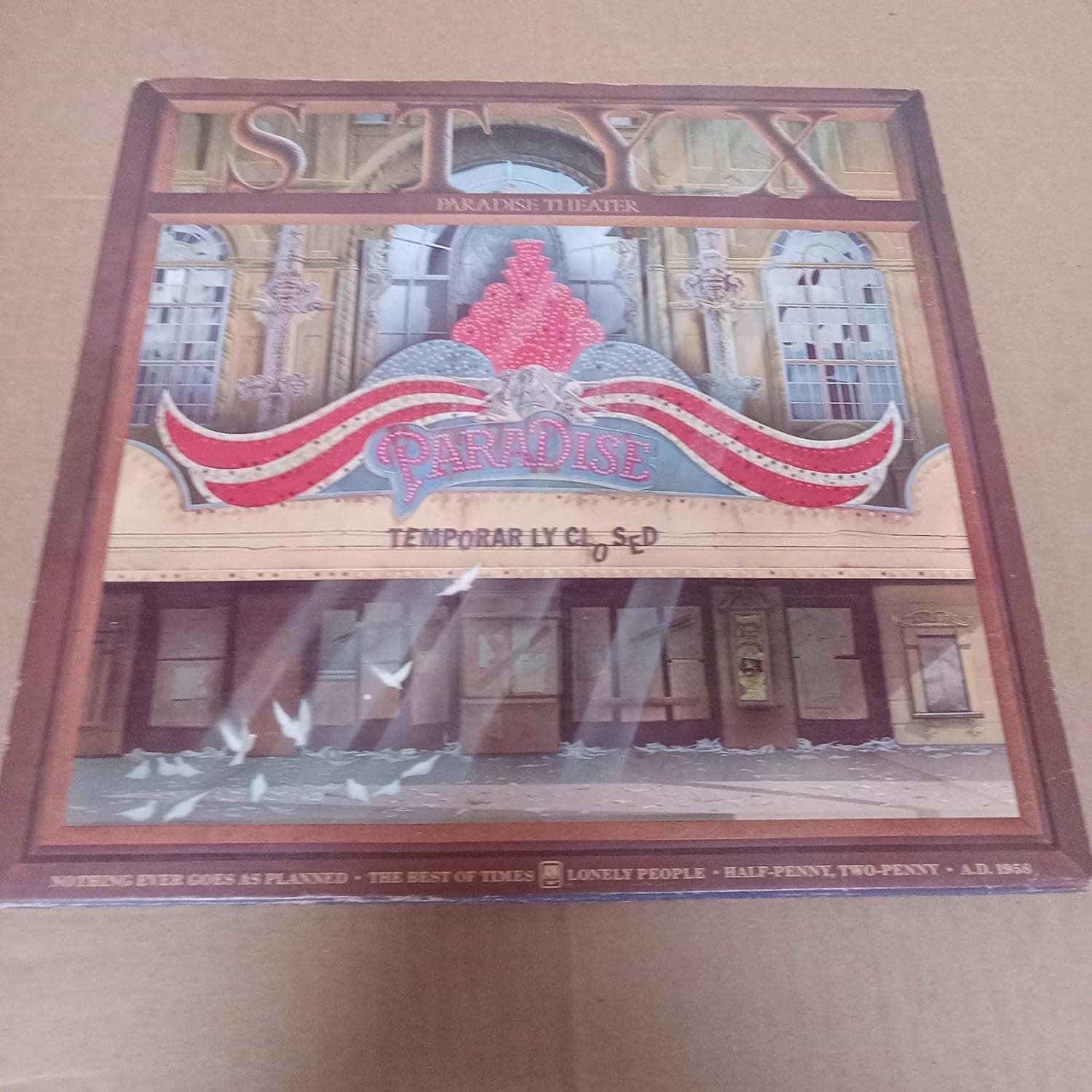 Paradise Theater [Disco de Vinil] por Styx — capa do álbum