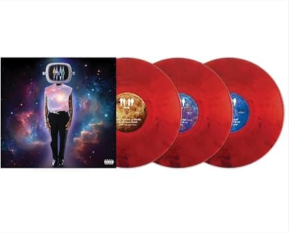 11:11 (DELUXE) (3LP/RED SMOKE VINYL) por Chris Brown — capa do álbum